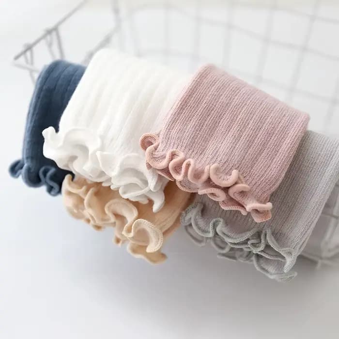 Chaussettes antidérapantes pour bébé fille