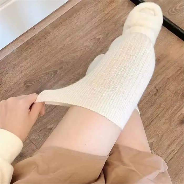 Femmes chaussettes longues cachemire
