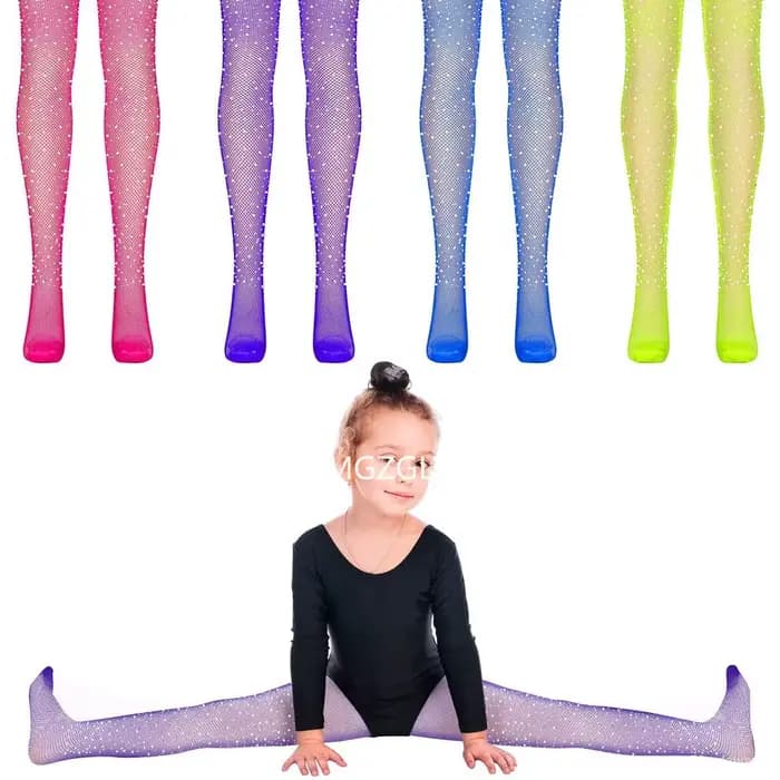 Bas en maille pour filles