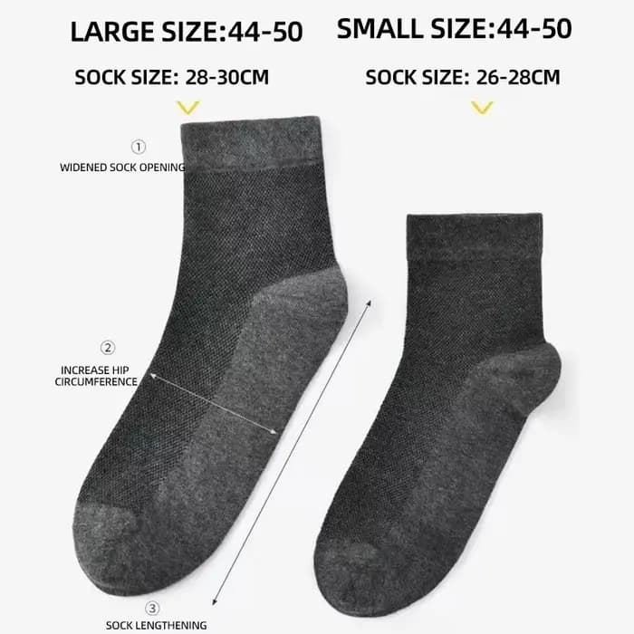 5 paires/lot hommes été maille fine respirant chaussettes Tube moyen grande taille EU38-47 travail affaires décontracté noir blanc chaussette courte