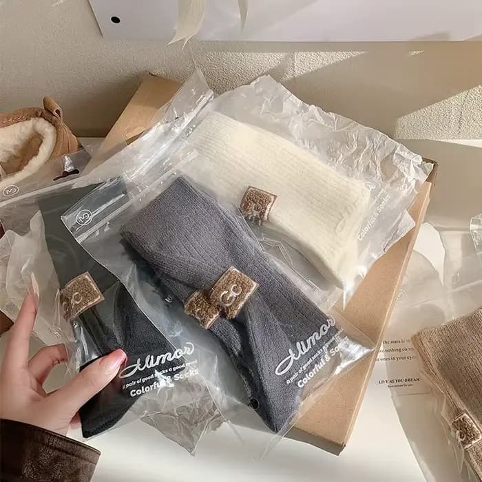 Chaussettes d'hiver confortables et épaisses