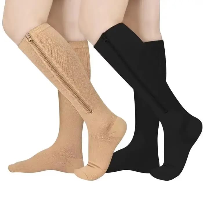Bas de compression de sport longs pour femmes