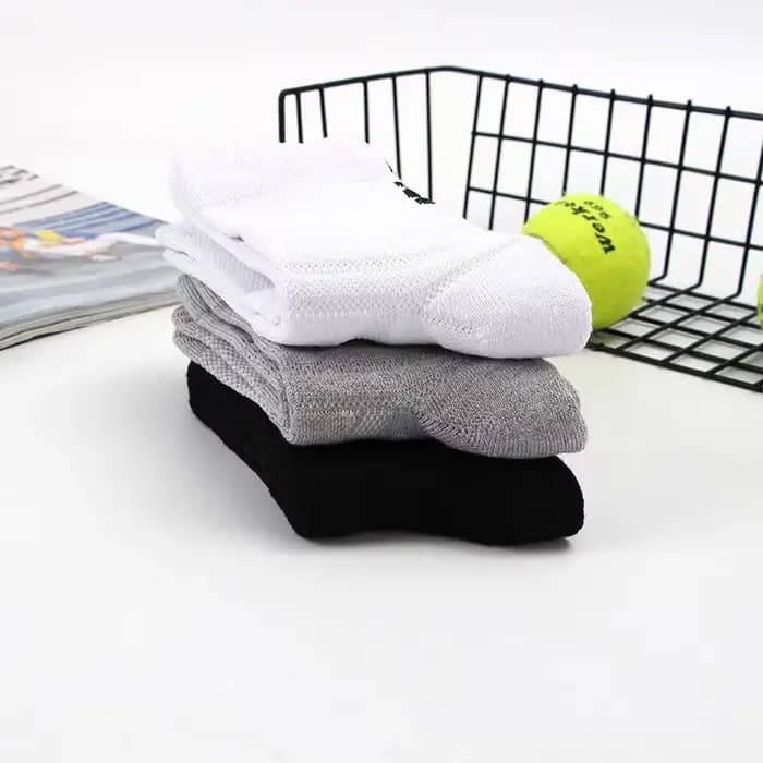 Chaussettes de sport mi-mollet pour hommes