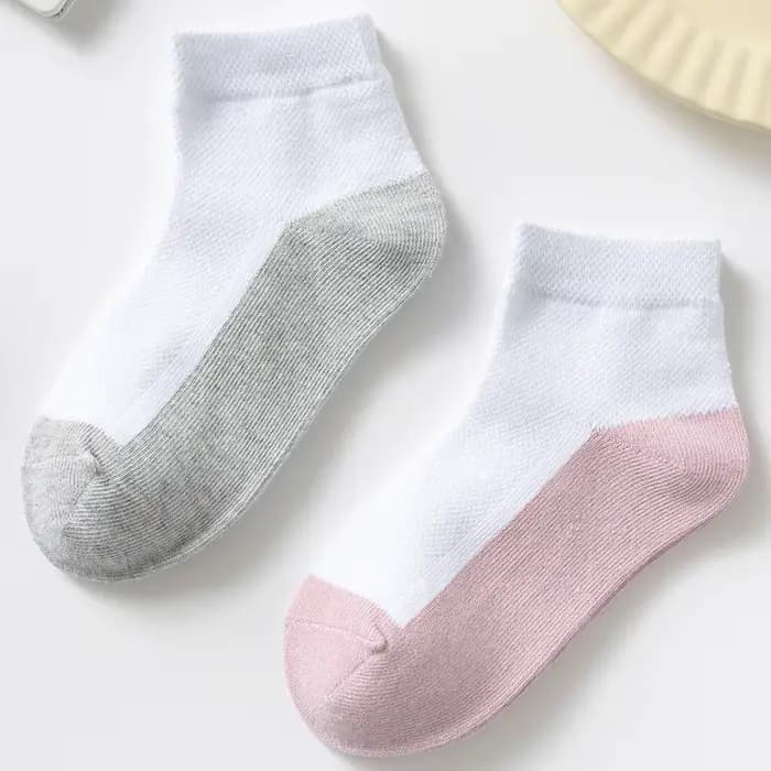 6 paires de chaussettes en coton pour enfants