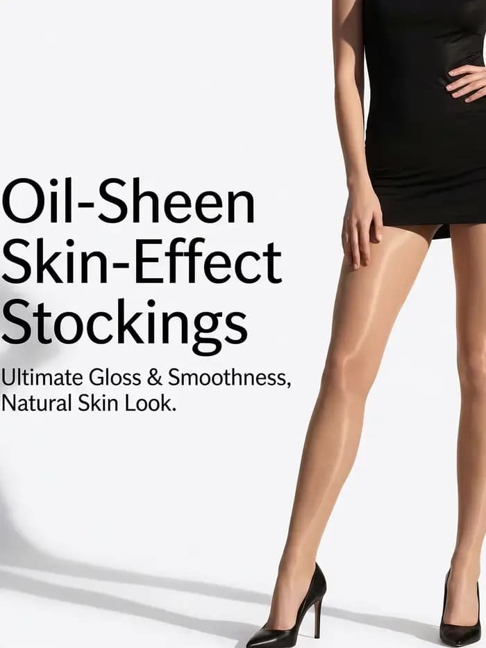Collants brillants sans couture pour femmes