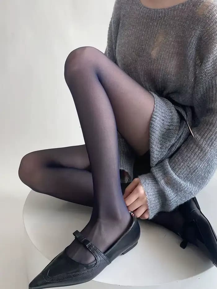 Collants sexy pour femmes en velours