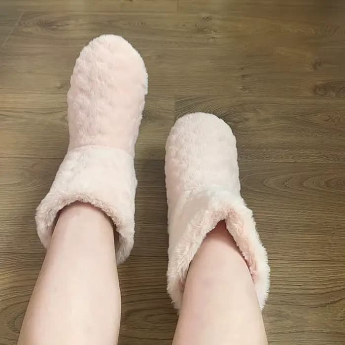 Chaussettes Thermiques Épaisses Homme Femme Hiver Chaudes Douces et Épaissies en Velours