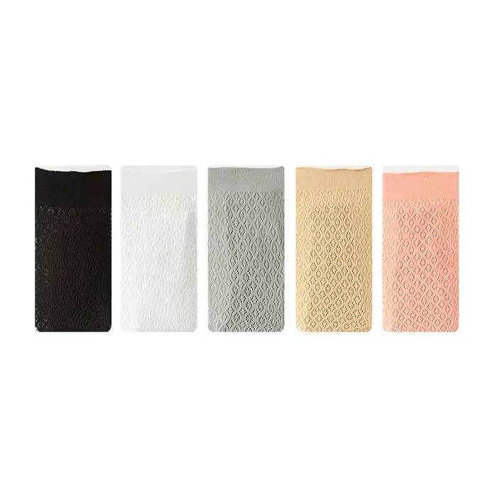 5 paires de chaussettes mi-mollet pour hommes à cinq doigts séparés