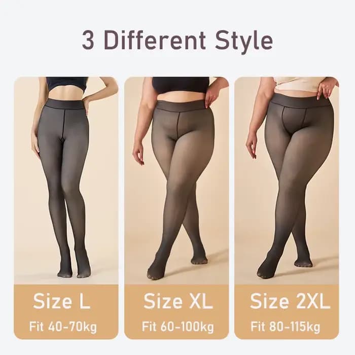 Collants thermiques épais bas femmes chaud hiver Sexy