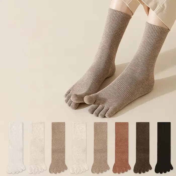 Chaussettes japonaises à orteils pour femmes