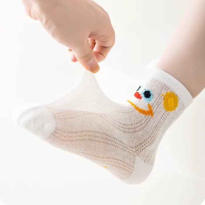 Chaussettes tube en maille pour enfants