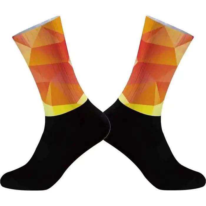Chaussettes de sport Aero en silicone pour le cyclisme