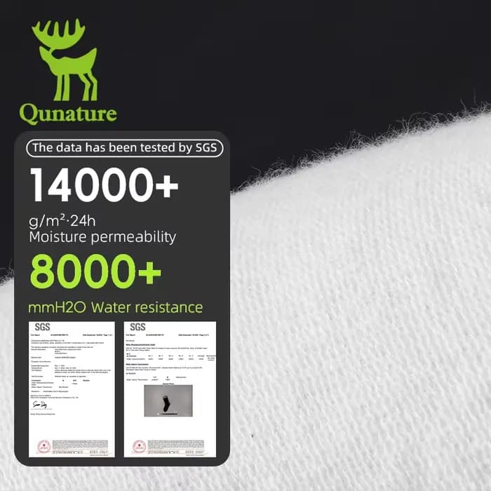 Qunature chaussettes imperméables randonnée Camping en plein air chaussette ski Wading hiver antidérapant équitation