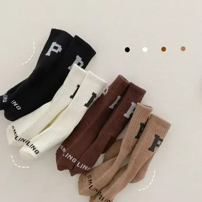 Chaussettes de sport chaudes en coton pour enfants