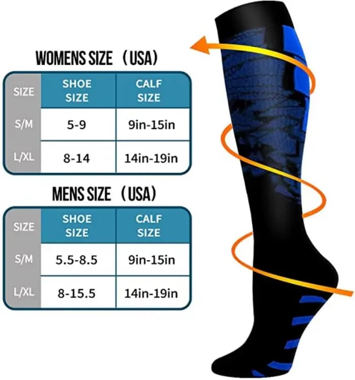 Chaussettes de compression
