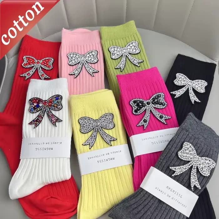 Chaussettes coréennes à la mode pour femmes