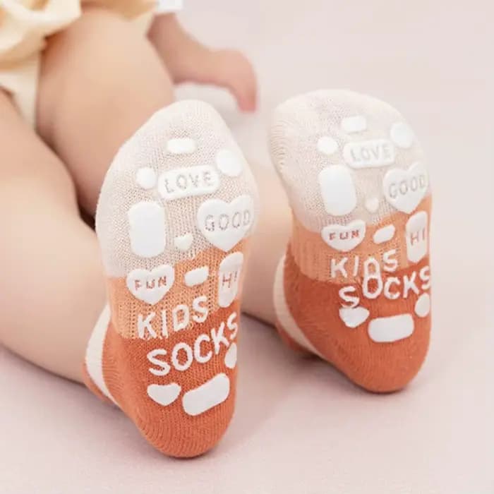 Chaussettes coordonnantes en maille fine pour bébés, chaussettes à œillets pour tout-petits, chaussettes unisexes pour filles et garçons, chaussettes de rinçage au sol sans spectacle