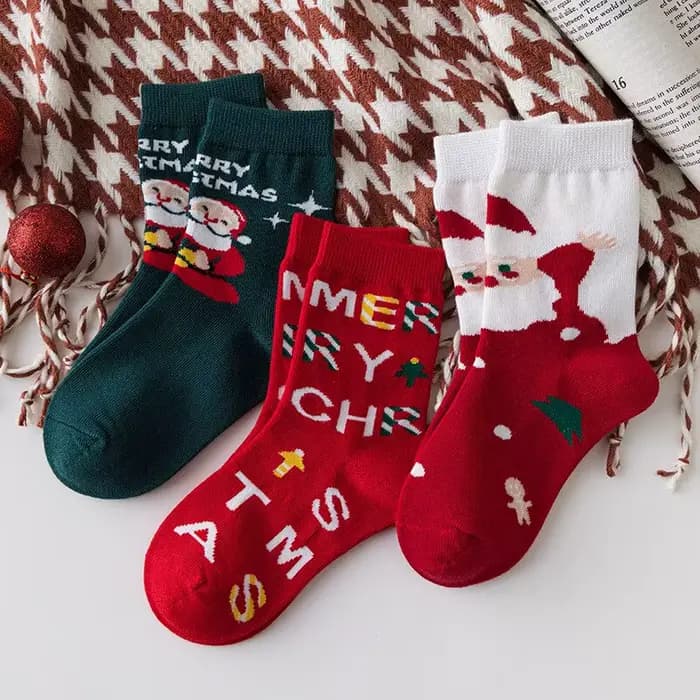 Chaussettes de Noël courtes pour enfants
