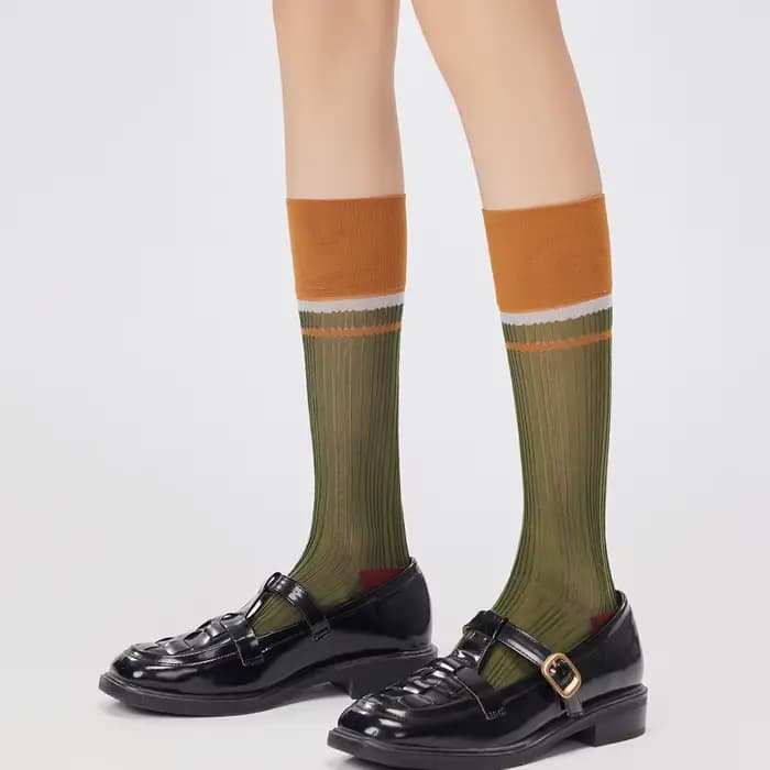 Chaussettes mi-longues pour femmes