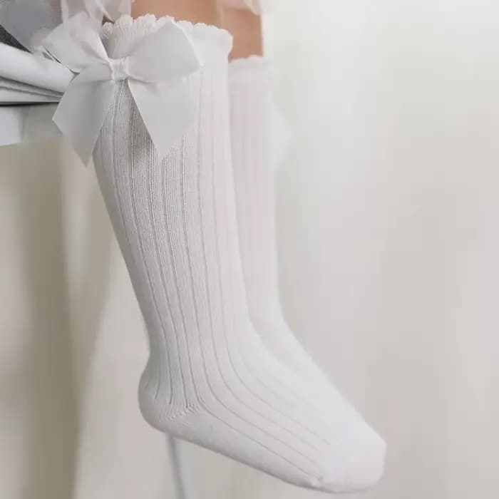 Chaussettes longues pour filles de 0 à 7 ans