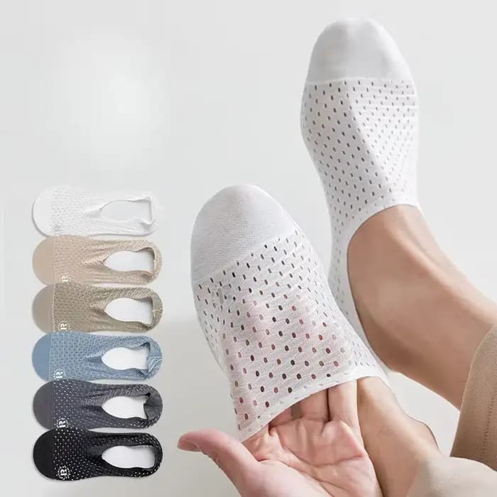 Chaussettes d'été en maille fine pour hommes