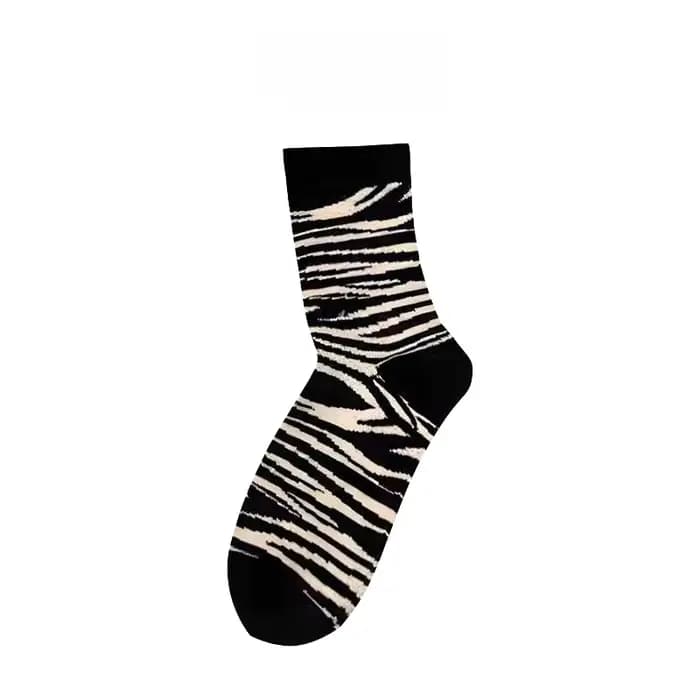 5 paires de chaussettes mi-mollet pour femmes