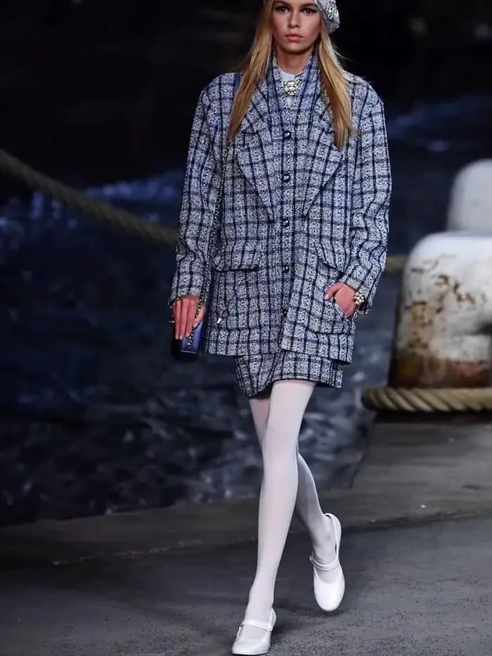 Kave-Collants blancs opaques pour femmes