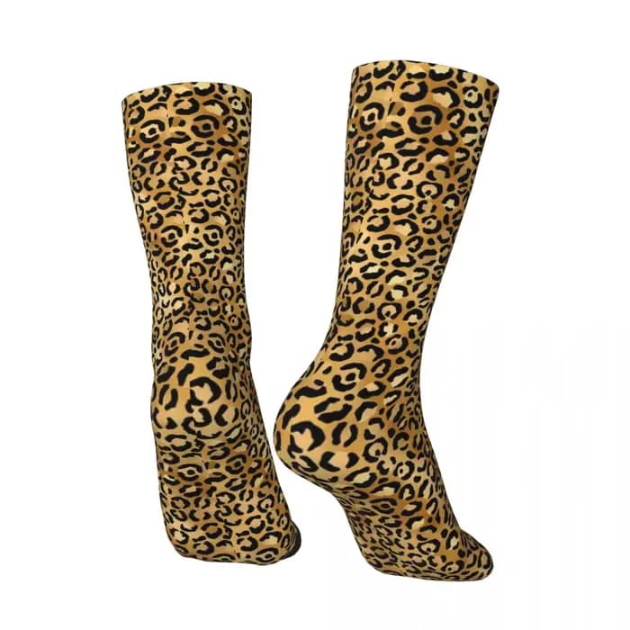 Chaussettes imprimées léopard pour couple