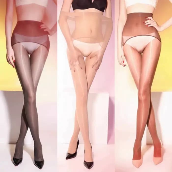 Collants élégants pour femmes, conception d'entrejambe sans couture, bonneterie extensible, huile de danse pôle, collants transparents brillants, chaussettes Sexy pour Club de fête