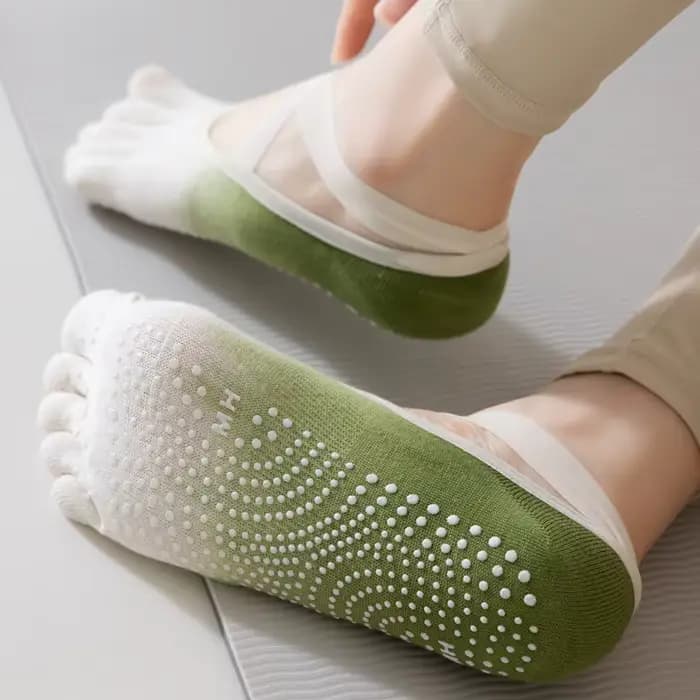 Chaussettes de Yoga à cinq doigts pour femmes