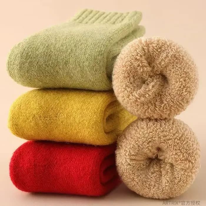 Chaussette en laine et cachemire pour bébé garçon et fille