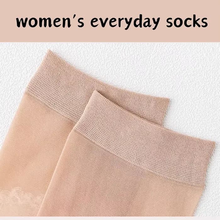 10 paires de chaussettes en nylon pour femmes