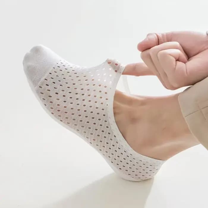 Chaussettes d'été en maille fine pour hommes