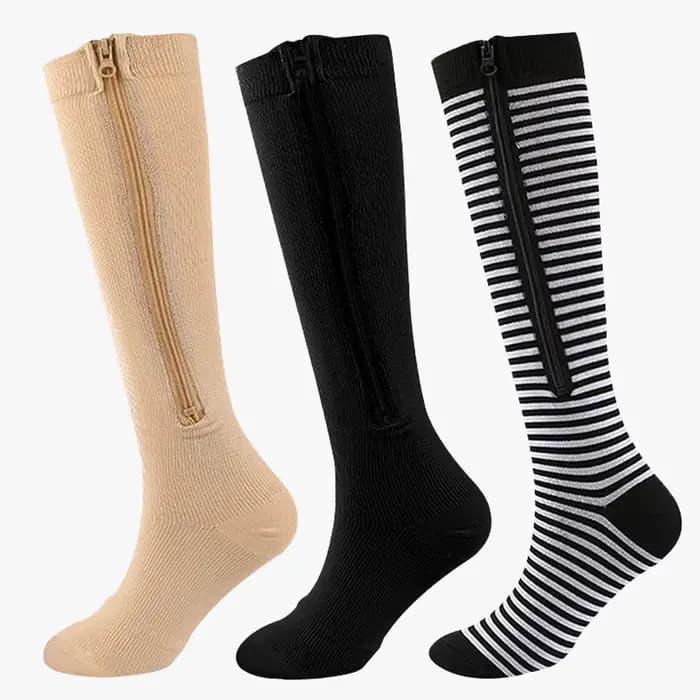 Bas de compression de sport longs pour femmes