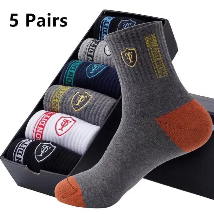 5 paires de chaussettes de sport pour hommes