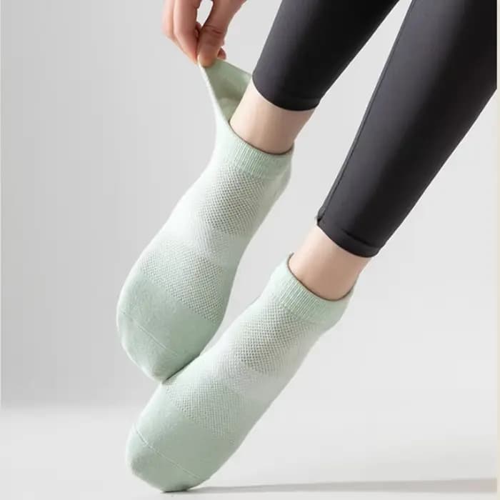 1 paire de chaussettes de Pilates pour femmes