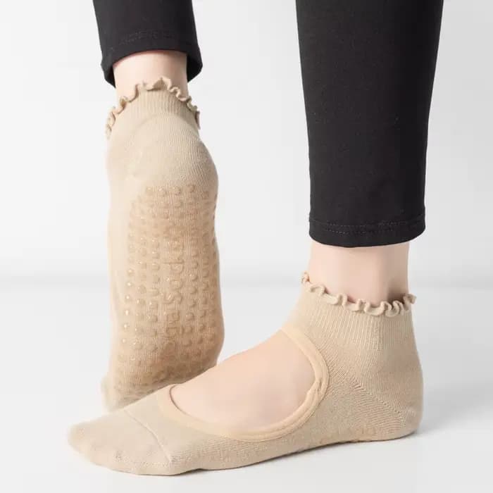 Chaussettes de Yoga en coton pour femmes