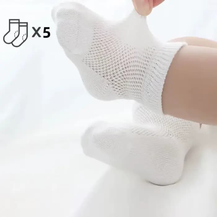 Chaussettes en Maille Respirante pour Bébé