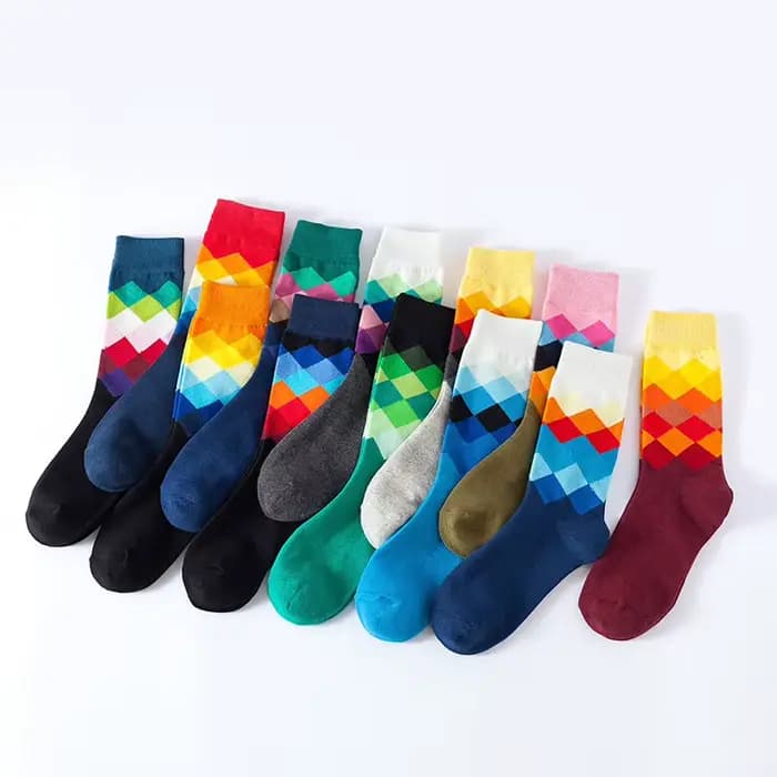 Chaussettes unisexes en coton pour femmes