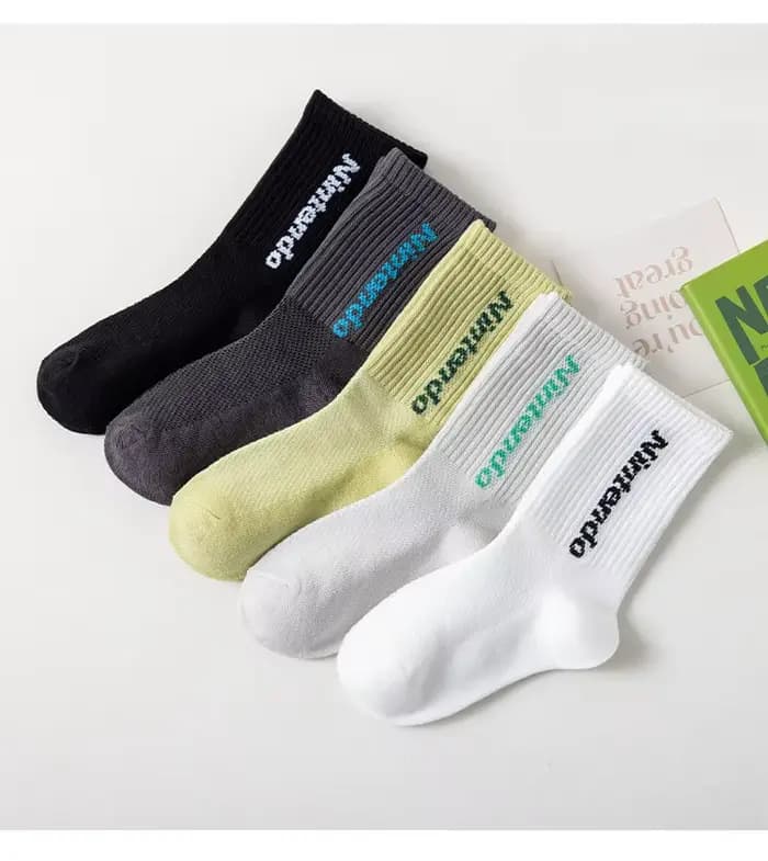 5 paires de chaussettes d'été sans couture pour enfants