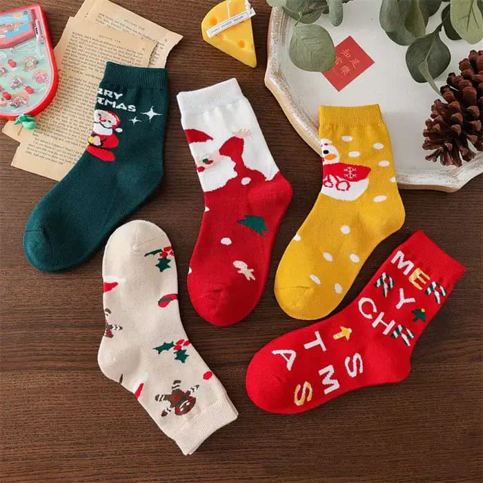 Chaussettes de Noël courtes pour enfants
