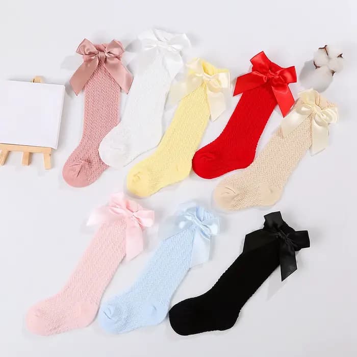 Chaussettes Hautes pour Bébé Fille