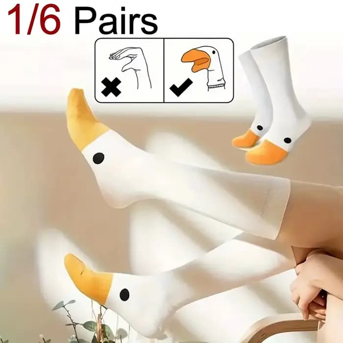Chaussettes de dessin animé pour femmes