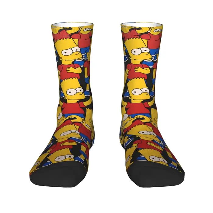 Chaussettes Bart des Simpsons
