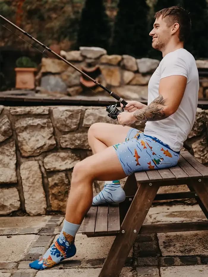 Chaussettes mi-hauteur pour hommes