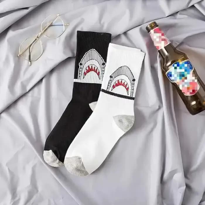 Mode requin Hip Hop chaussettes hommes