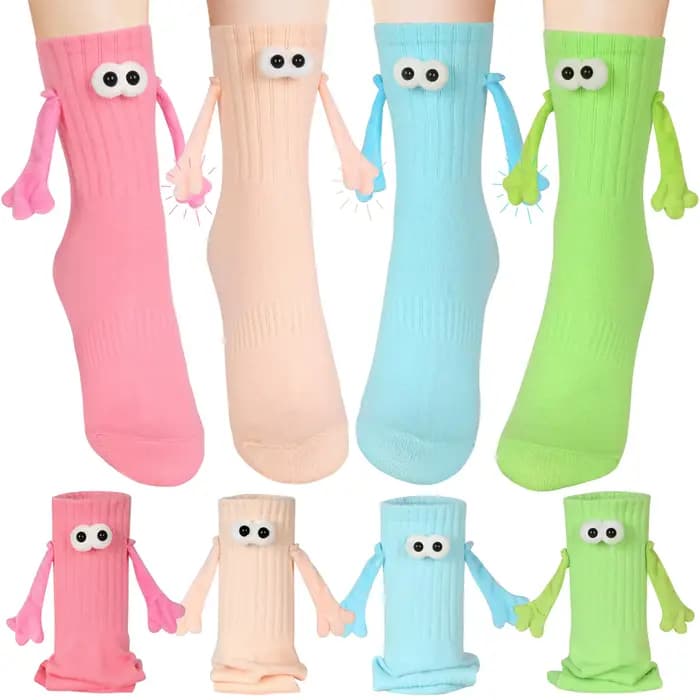 Chaussettes de couple magnétiques pour hommes et femmes