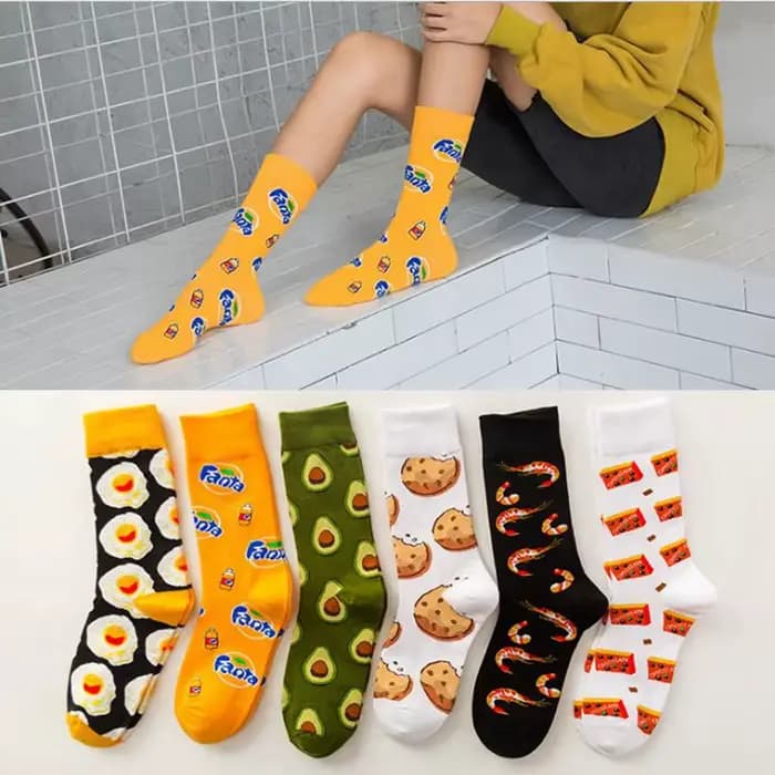 Chaussettes en coton pour hommes et femmes