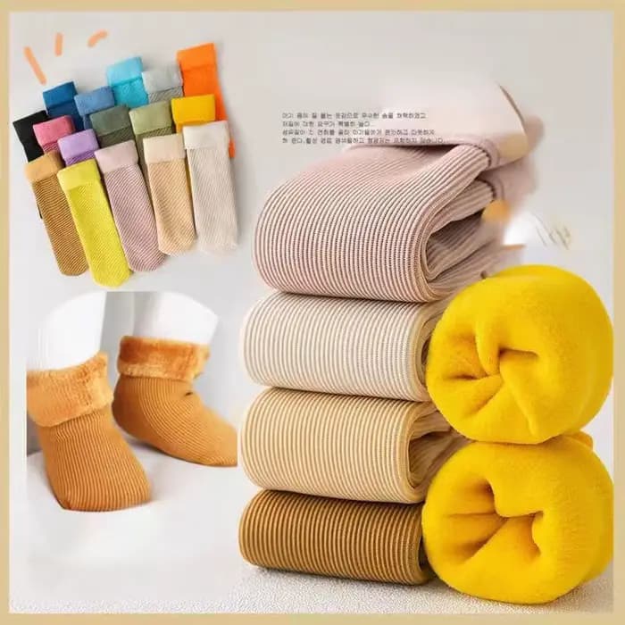 Chaussettes en coton épaissi pour enfants