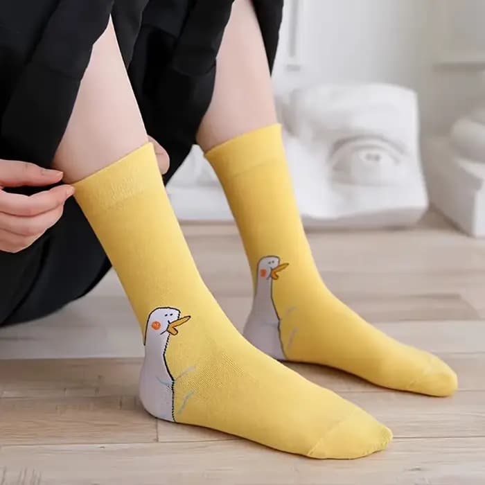 Chaussettes de dessin animé pour femmes